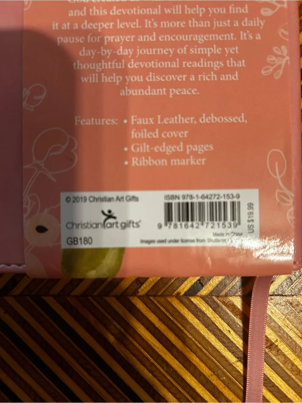 Find Rest Pink Devotional Journal by Shaunti Feldhahn
